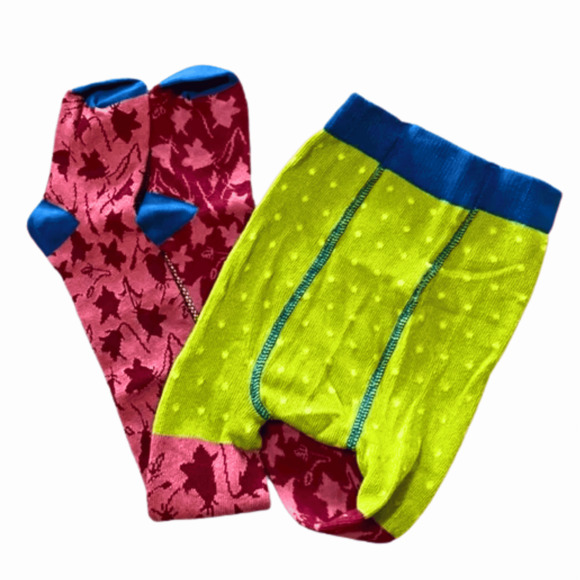 Matilda Jane Coral Bells Floral Mixed Print Tights-Size 4-6 - Picture 1 of 4